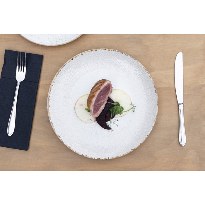 Hazel & Bos Juntos Artesanal dinerbord - 27 cm - 6 stuks - porselein