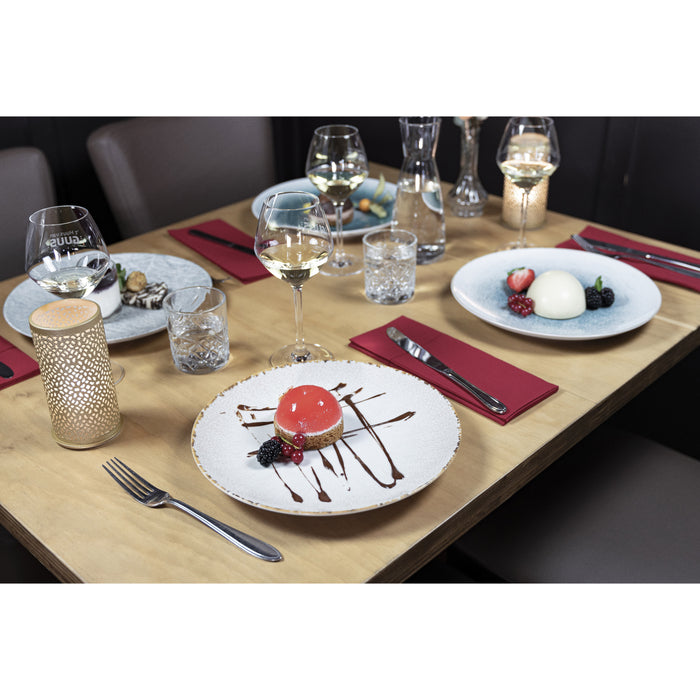 Hazel & Bos Juntos Artesanal dinerbord - 27 cm - 6 stuks - porselein