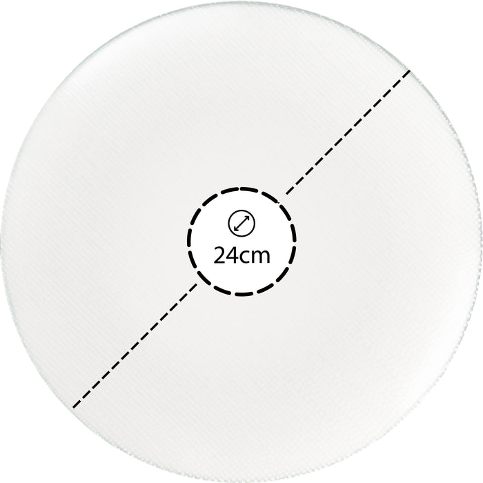 Hazel & Bos Juntos Motas ontbijtbord - 24 cm - 6 stuks - porselein