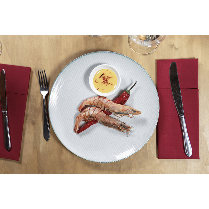 Hazel & Bos Juntos Motas ontbijtbord - 24 cm - 6 stuks - porselein