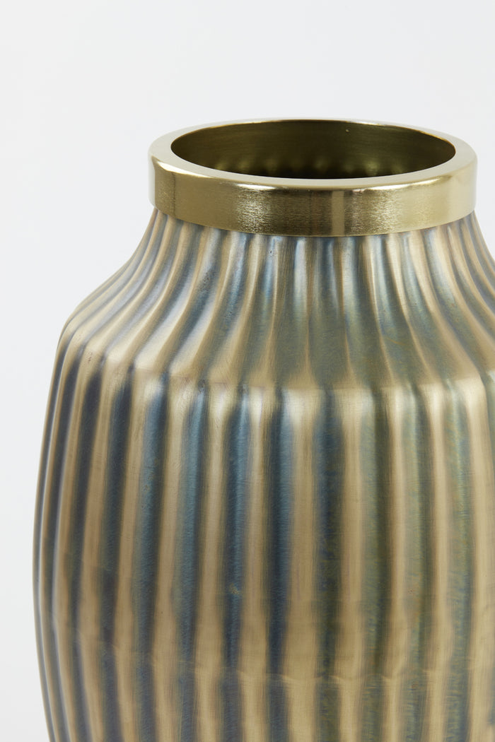 Light&living Vaas deco Ø23x37 cm DAZOU antiek brons