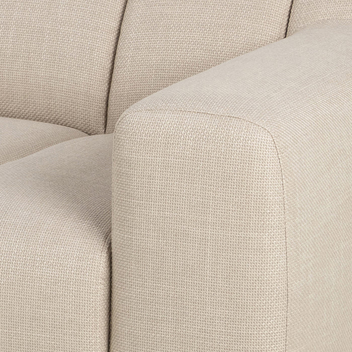 by fonQ Cloud Hoekbank met Chaise Longue Links - Beige