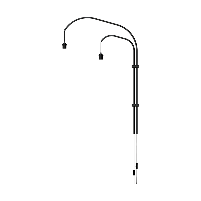 Umage Willow Wall double black - wandbevestiging