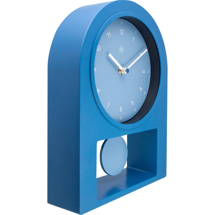 NeXtime - nXt - Tafelklok - 30 x 20 x cm - Plastic - Petrol - 'Swing
