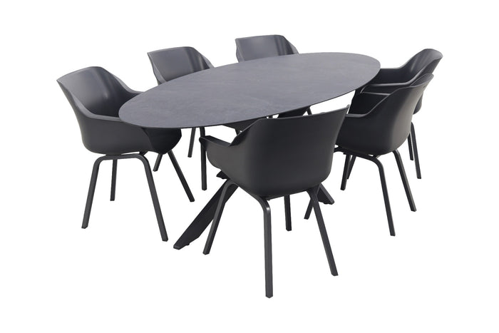 Hartman Sophie|Privada 240x107 - Ovale tuinset - 7-delig