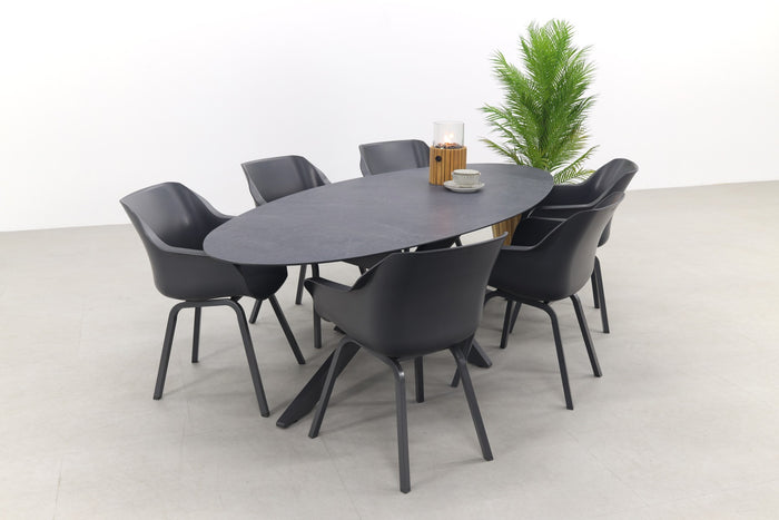 Hartman Sophie|Privada 240x107 - Ovale tuinset - 7-delig