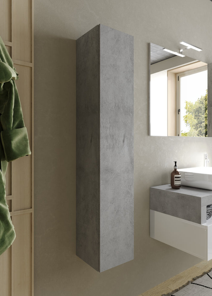 Benvenuto Design Hamburg Beton H138 cm Badkamer Wandkast