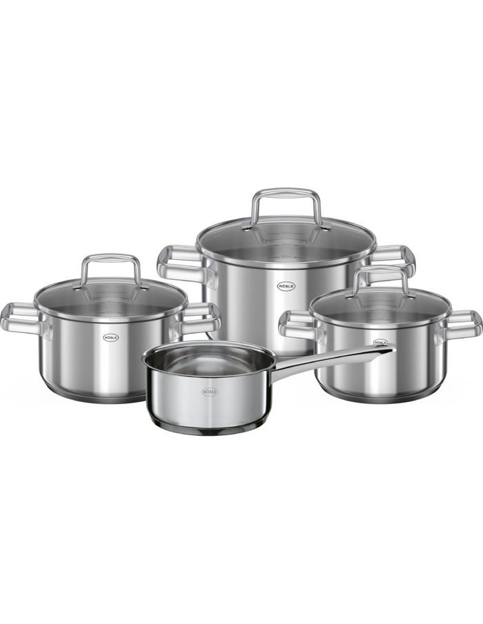 Rösle Moments - Kookpannenset - 4 Delig - RVS