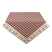 Clayre & Eef Tafelkleed 130x180 cm Rood Beige Katoen Ruit Hert