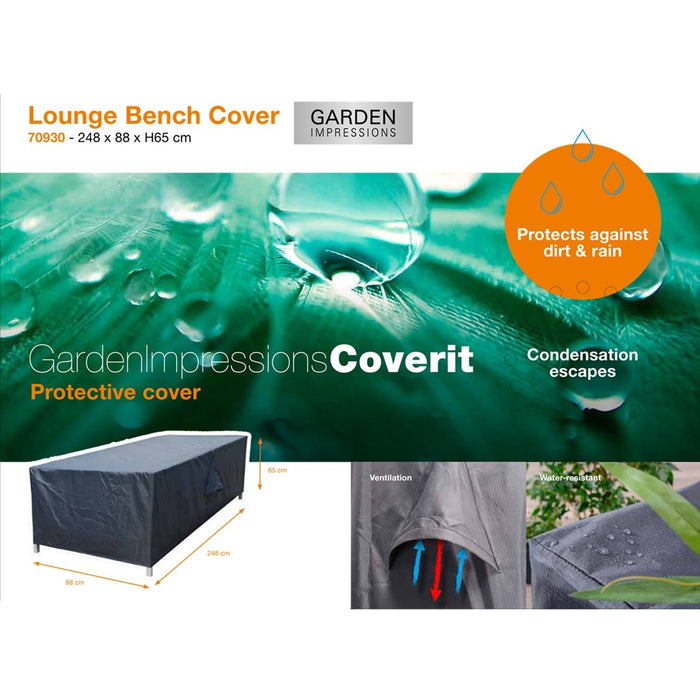 Garden Impressions Loungebank hoes 248x88xH65 cm