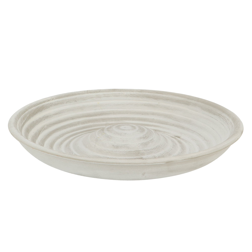 Esschert Design Vogelbad Keramiek  Lichtgrijs