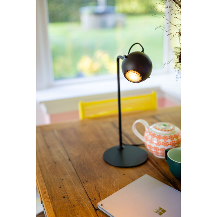 ETH The Eye tafellamp - GU10 - Aan|Uit op kopje - Zwart