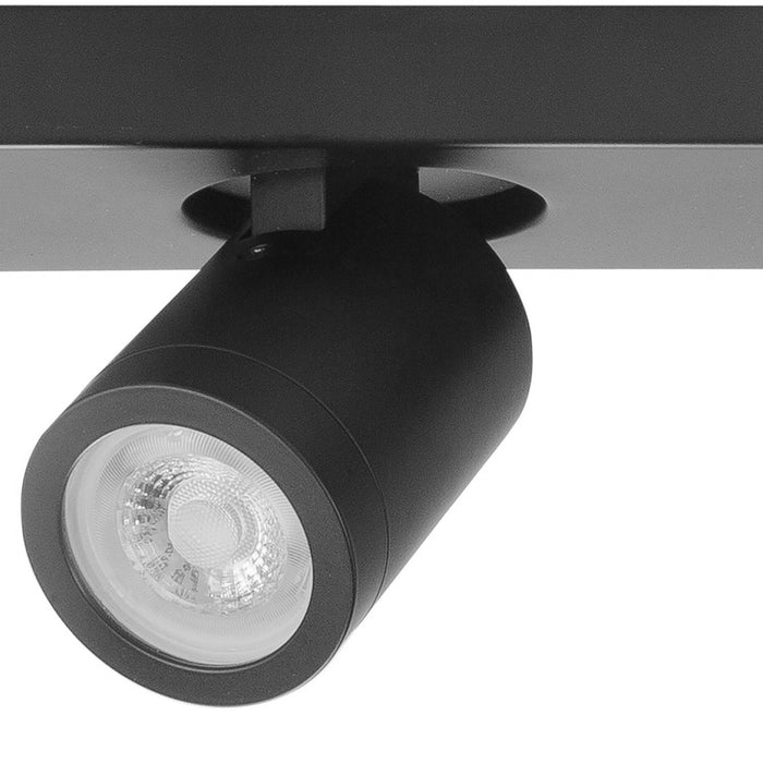 Highlight Spot Oliver Mat Zwart 3 lichts IP44