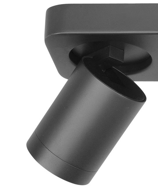 Highlight Spot Oliver Mat Zwart 3 lichts IP44