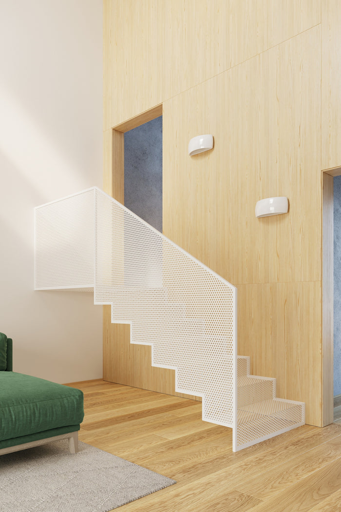 Sollux Wandlamp Pontius gips wit