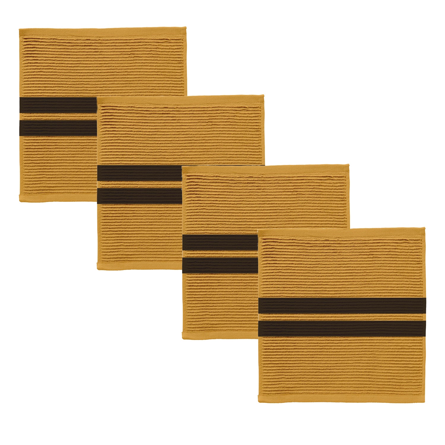 DDDDD vaatdoek Baxter - 30x30 cm - Ochre - 4 stuks