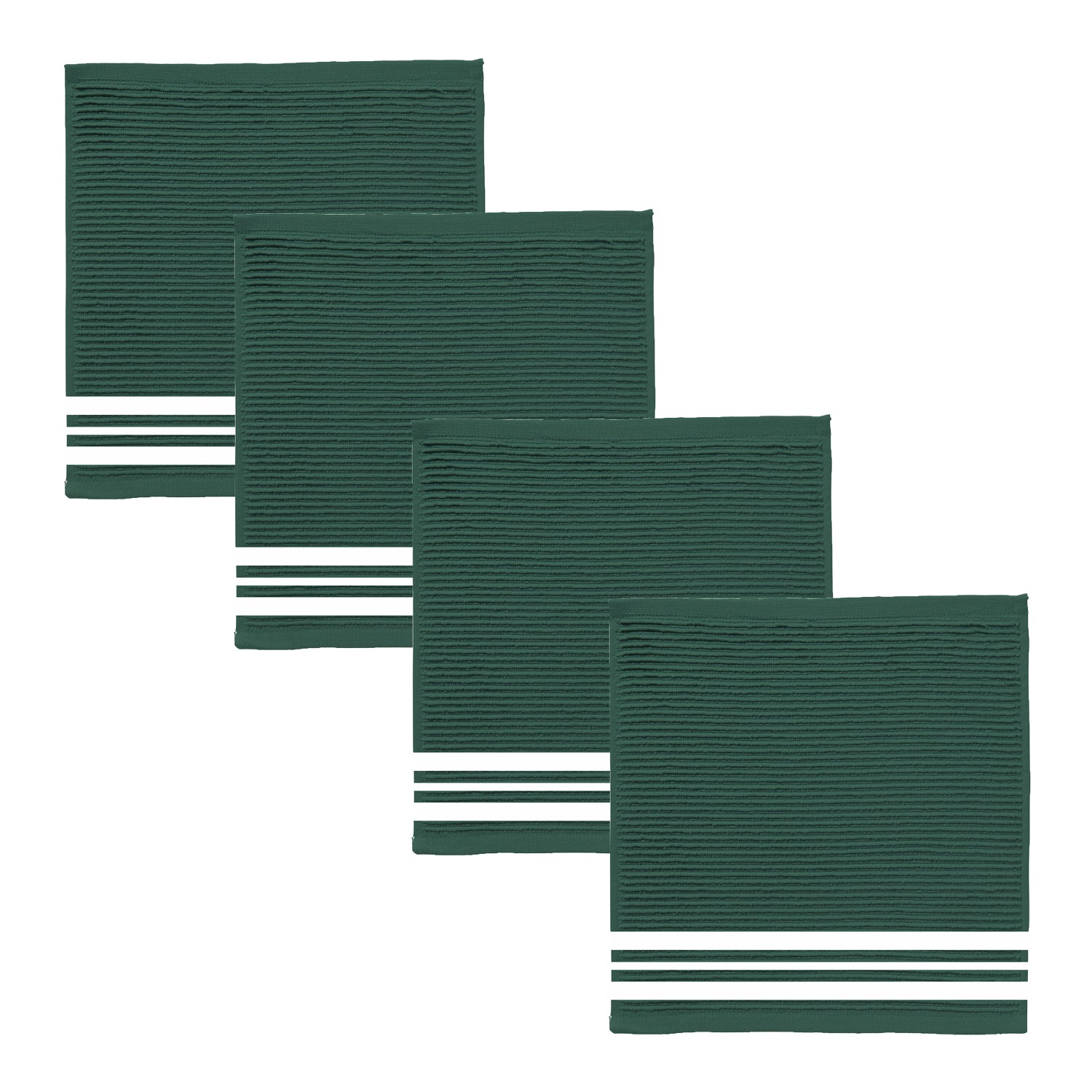 DDDDD vaatdoek Provence - 30x30 cm - Green - 4 stuks
