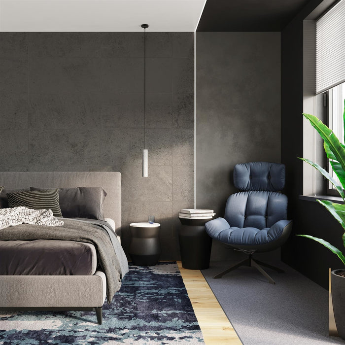 Sollux Hanglamp Luvo 1 lichts  beton