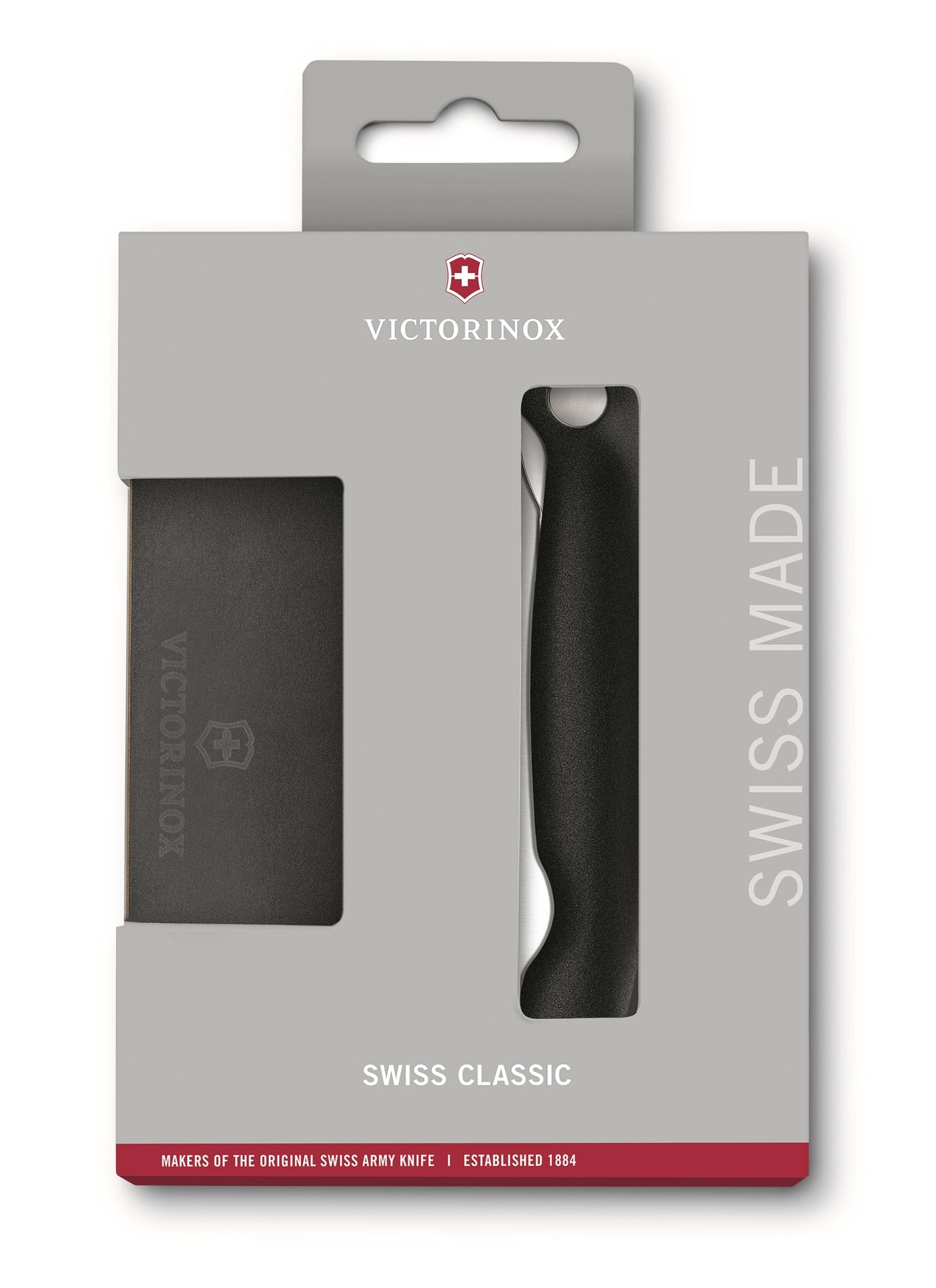 Victorinox Swiss Classic Snijplankset - 2-delig - Zwart - RVS