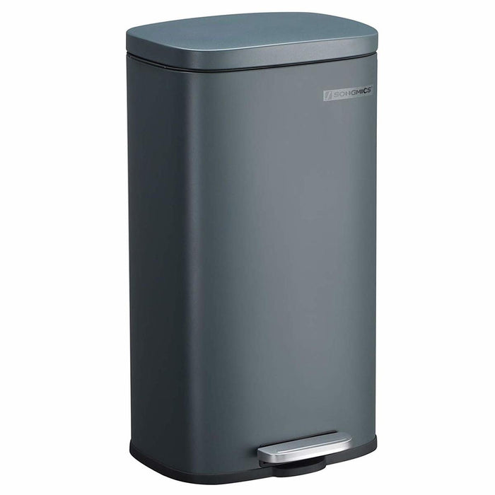 Hoppa! | Pedaalemmer - Grijs - Staal|Kunststof