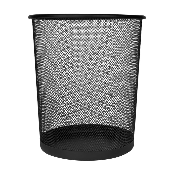 QUVIO Prullenbak mesh - Zwart
