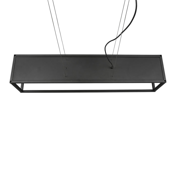 Trio Reality Vito Hanglamp - Mat zwart