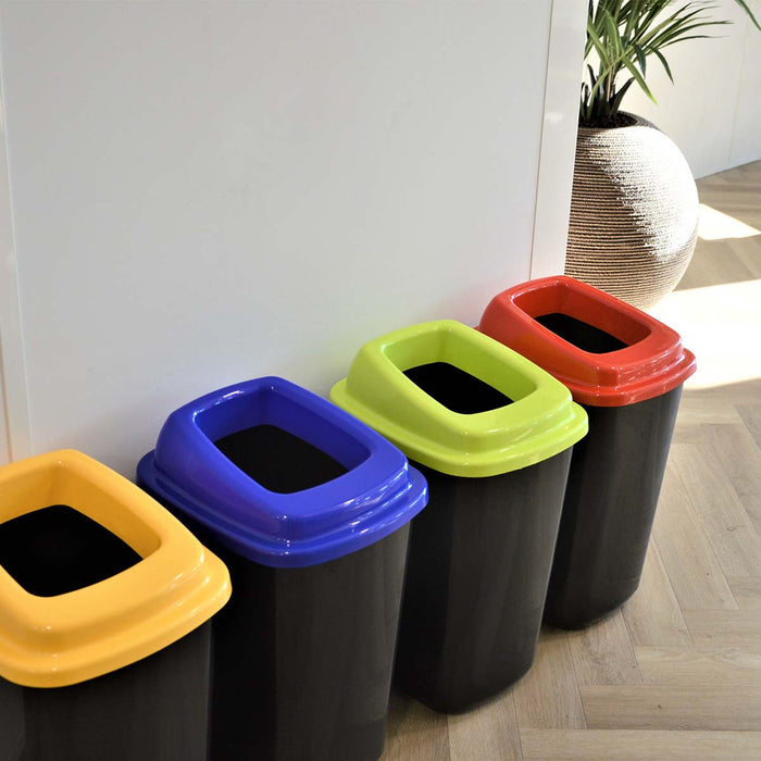 Plafor Prullenbak 45L – Recycling – Zwart