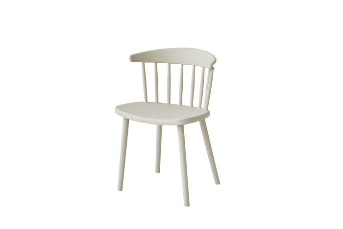 Giga Meubel - Tuinstoelen Stapelbaar - Taupe - Kunststof - Set van 2