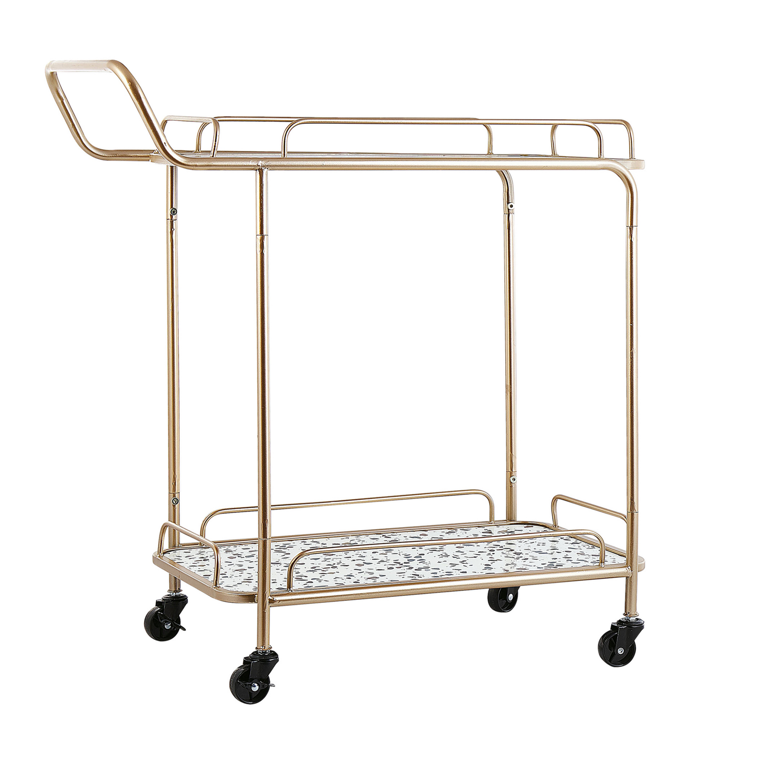 Beliani - GALENA - Keukentrolley - Goud - IJzer