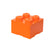 LEGO - Opbergbox Brick 4, Oranje - LEGO