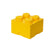 LEGO - Opbergbox Brick 4, Geel - LEGO