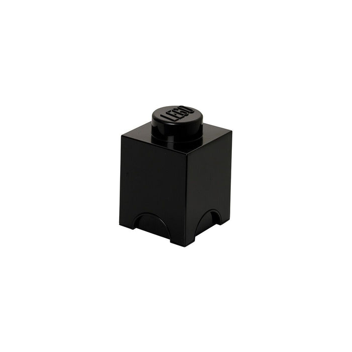 LEGO - Opbergbox Brick 1, Zwart - LEGO
