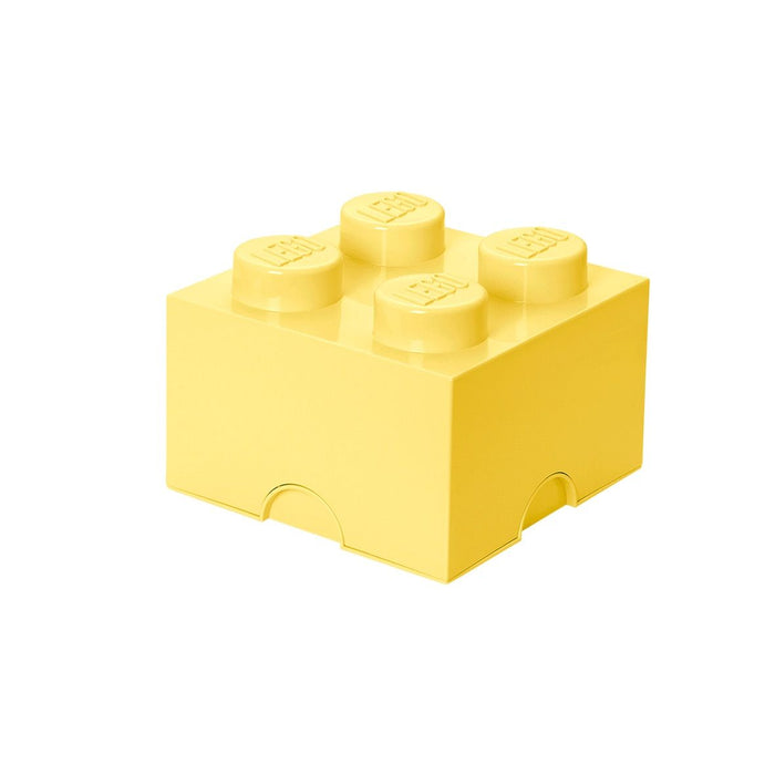 LEGO - Opbergbox Brick 4, Pastelgeel - LEGO
