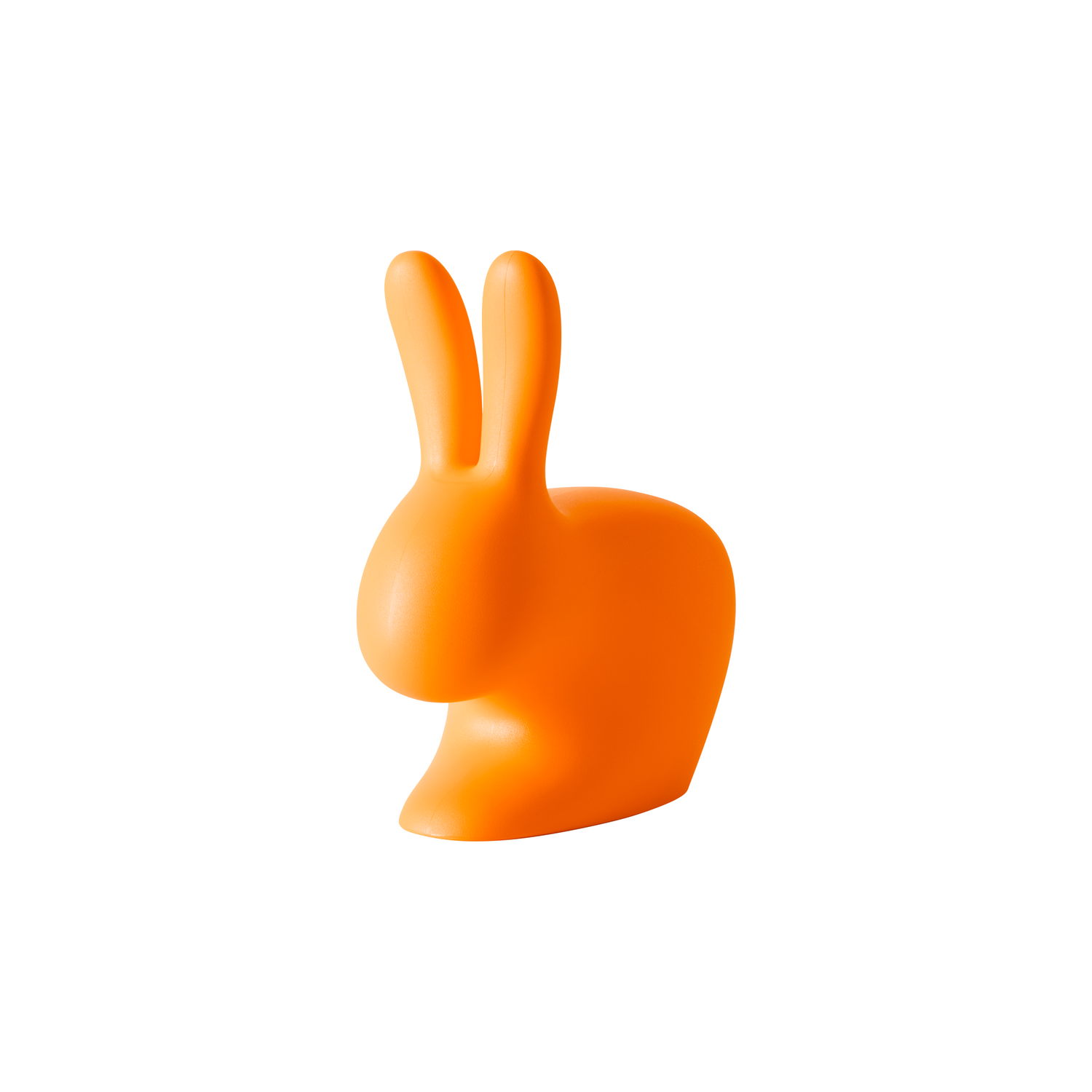 Qeeboo Rabbit Chair Baby Bright Orange