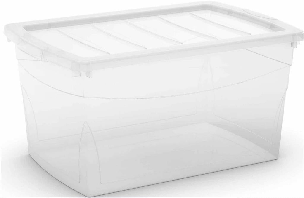 Kis Opbergbox, Omnibox, maat L, 50L, helder