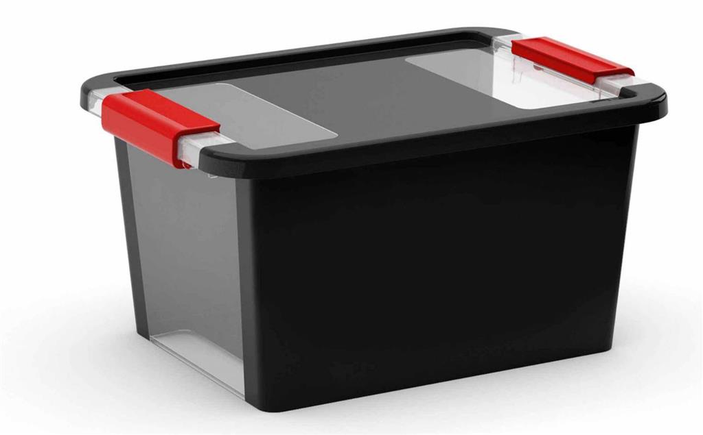 Kis Opbergbox, Bi Box, maat S, 11L, zwart