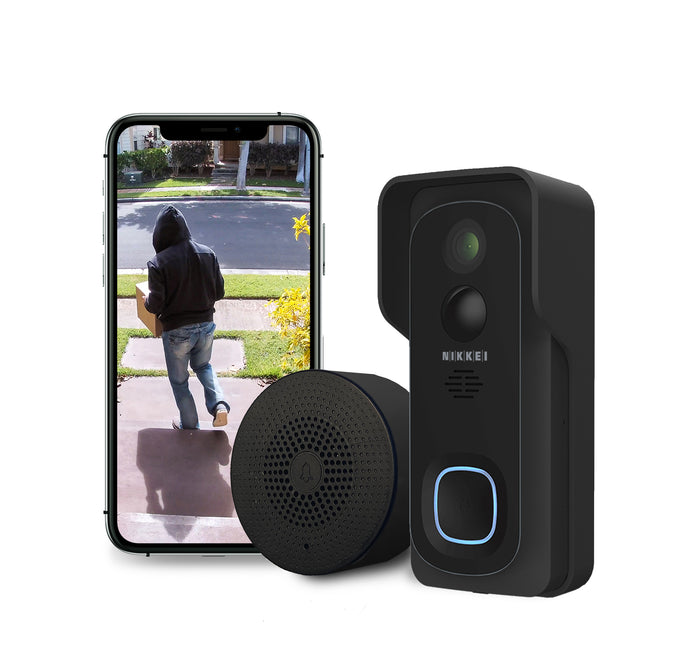 Nikkei BELL4 Draadloze Video Deurbel met Camera