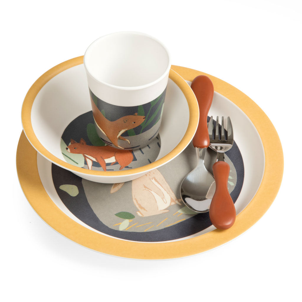 Sebra Eetsetje 5-delig nightfall- moonlight gold -