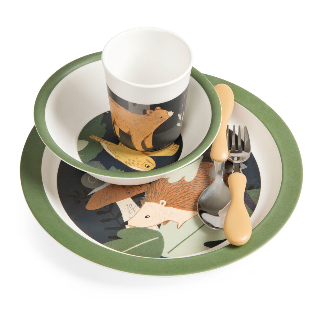 Sebra Eetsetje 5-delig nightfall - midnight green -