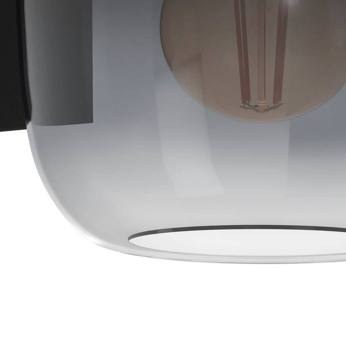 EGLO Filago Wandlamp - E27 - Bruin, zwart