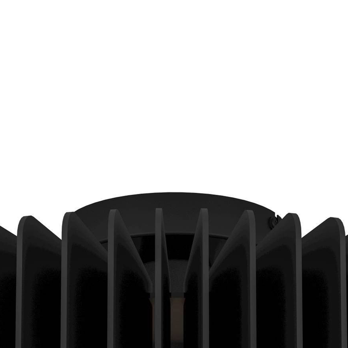 EGLO Palombaia Plafondlamp - E27 - Ø 50 cm - Zwart - Hout|Staal