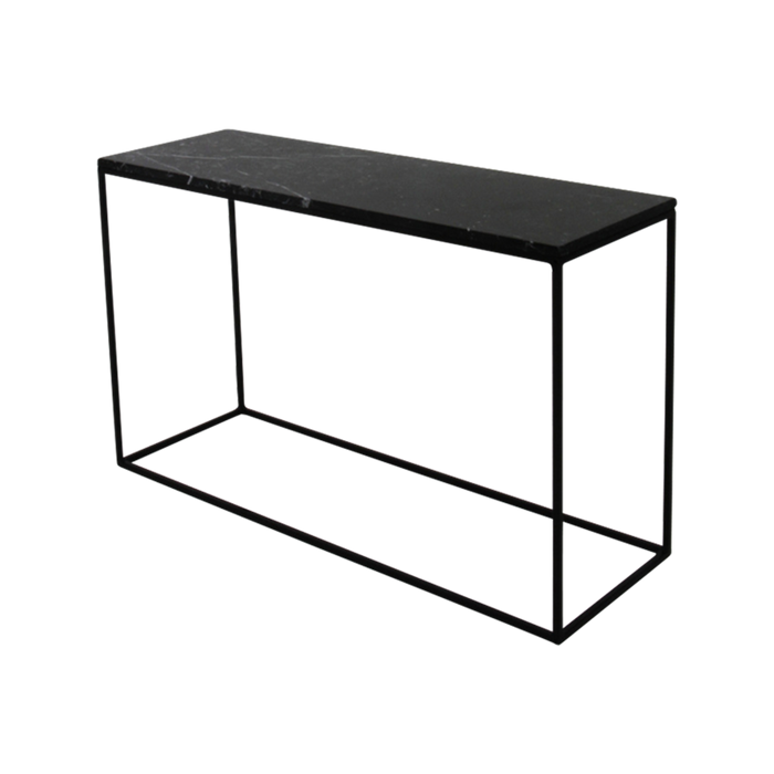 Aime Té Marmeren Sidetable - Nero Marquina Zwart