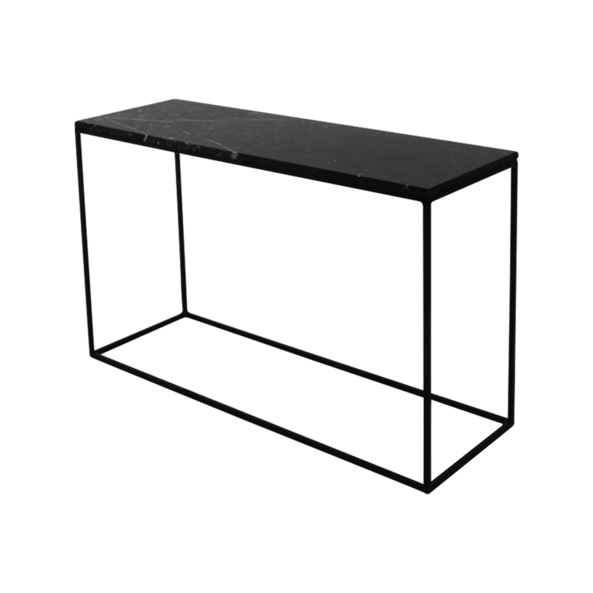 Aime Té Marmeren Sidetable - Nero Marquina Zwart