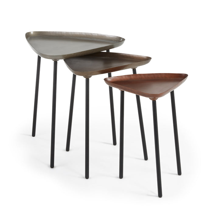 Kave Home - Set Iver van 3 bijzettafels