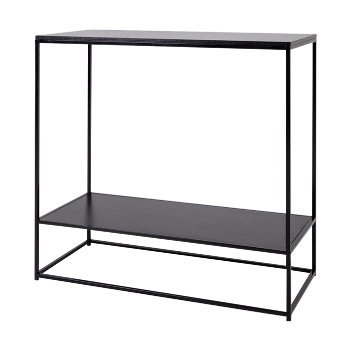 Artichok Karen metalen sidetable zwart - 80 x 36 cm