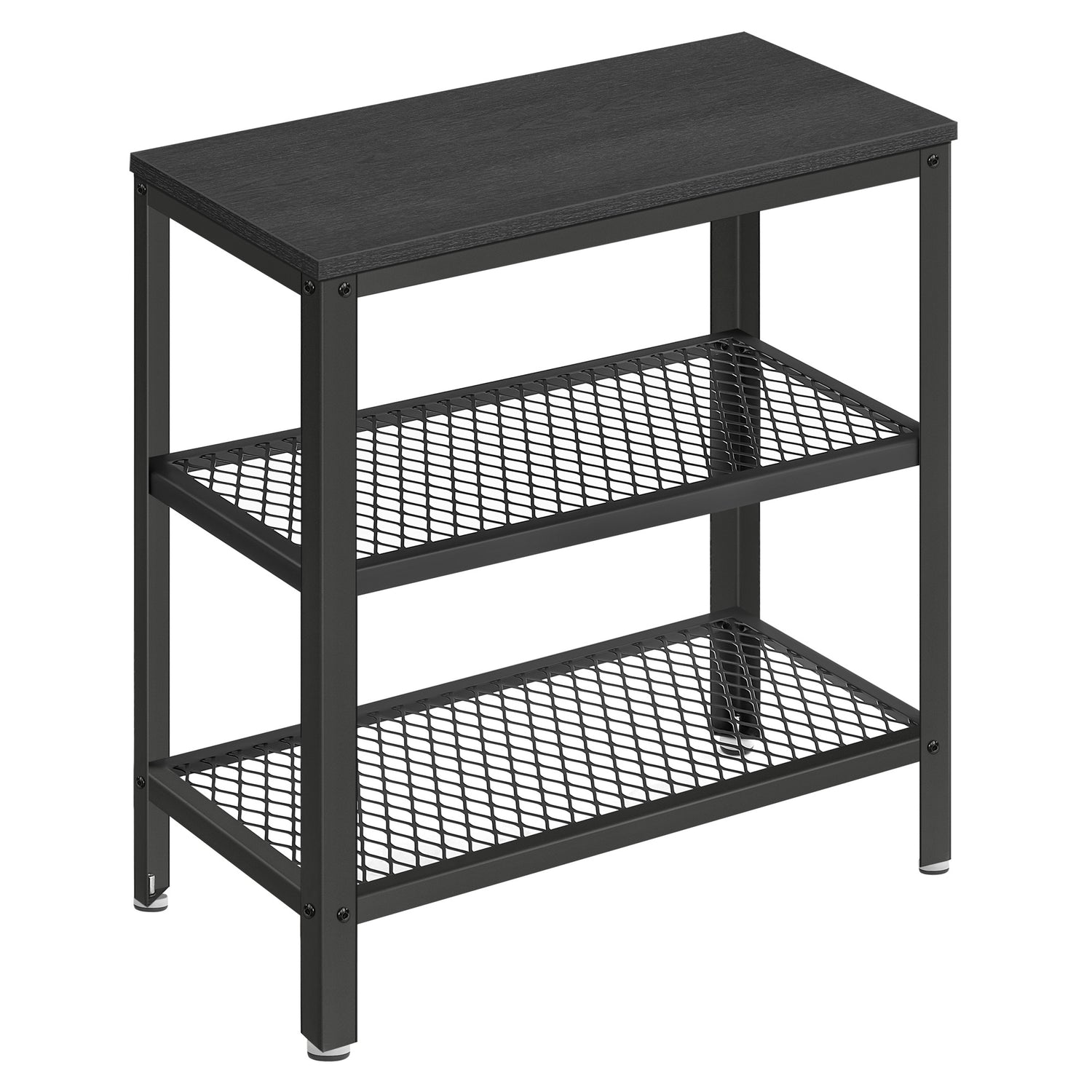 O'DADDY® Wandtafel - Sidetable Industrieel xl - 60x30x60 - donkergrijs