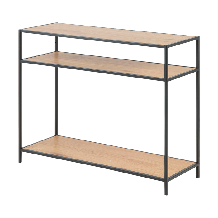 Lisomme Vic houten sidetable naturel - 100 x 35 cm