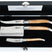 Laguiole Style de Vie Luxury Line kaasmessenset 3-delig, eikenhout