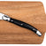 Laguiole Style de Vie Premium Line kaasmes met serveerplank, zwart