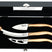 Laguiole Style de Vie Luxury Line kaasmessenset 3-delig, eikenhout
